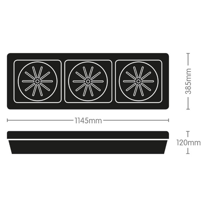 Módulo Auto3 XL Smart Pot (para 3 FlexiPots de 20L) - Imagen 3